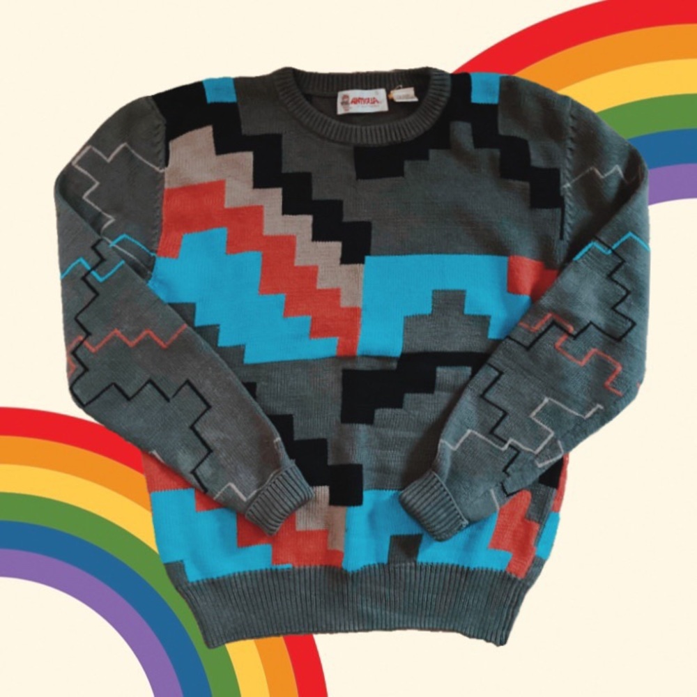 Vintage Aztec Sweater